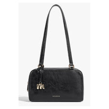 Mossdoom Bandolera Bolsos de Mano Hombro # Negro PU Mujer Moda Regalo