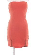 Minivestido Zara Trafaluc naranja oscuro vestido de verano fiesta talla 38