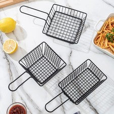 Cafés Cocinas Square Fry Soporte de Pollo Acero Inoxidable de Alta Calidad para Cafeterías