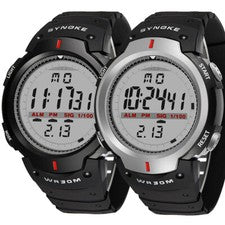 Reloj Pulsera Hombre Pantalla LED Reloj Digital Reloj Deportivo Impermeable Reloj Regalo
