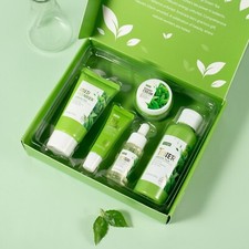 Productos para el cuidado de la piel blanqueamiento antienvejecimiento té verde colágeno suero facial