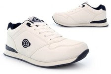 Zapatos de boliche para hombre Zapatos de boliche para césped Entrenadores de boliche Blancos