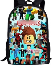 Mochila robot de dibujos animados bolsa de almuerzo bolsa escolar para niños mochila de viaje