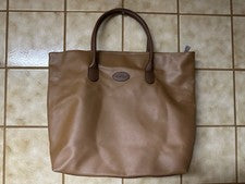 Bolso de Mano Belle Russo Para Mujer Marrón Imitación Cuero, Clásico Minimalista Trabajo Viaje