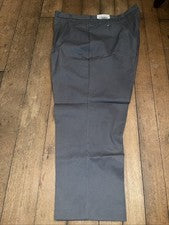 Pantalones de vestir gris oscuro Edwards Style 2610 para hombre talla 52 UL