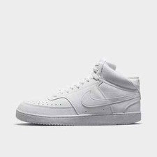 Zapatos para hombre NIKE COURT VISION MID NEXT NATURE DN3577-100 triple blanco
