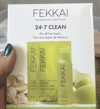 Fekkai 24/7 Limpio Sidra de Manzana Desintoxicación Cuidado del Cabello Set de Regalo NUEVO EN CAJA