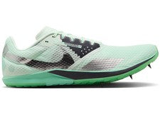 Talla 11.5 - Nike Zoom Rival XC 6 Apenas Verde Brillo Como Nuevo Espuma Metálica Plateada