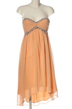 Vestido mujer NLY Trend albaricoque brillo bandeau Vokuhila elegante talla 34