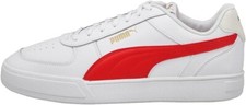 Zapatillas informales con cordones Puma Caven para hombre ~ blancas
