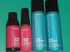 ¡Lote de viaje de 4 piezas de champú seco Matrix High Amplify y cuidado del cabello InstaCure! Envío gratis