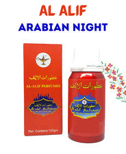 Aceite Perfume Concentrado ARABIAN NIGHT Al Alif, 100 ml, Aceite Attar Envío Gratis