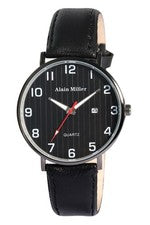 Herren Armbanduhr 42 mm Quarz Herrenuhr Uhr Datum Ziffern Übersichtlich Senioren