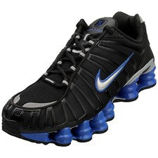 Zapatillas de deporte Nike Mens Shox TL negras plateadas - 42 EU