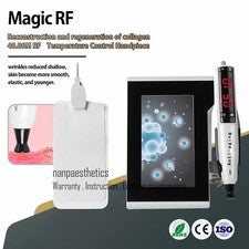 Máquina de estiramiento facial de tratamiento de ojos RF antienvejecimiento cuidado facial de la piel eliminación de arr