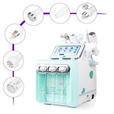 Limpiador facial de hidrógeno 6 en 1 Aqua Peel hidrodermoabrasión máquina de belleza EE. UU.