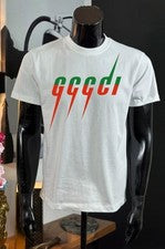Camiseta Hombre Lujo Recién Llegada Camisa Diseño Moda en Vinilo Logo Hombre Gráfico