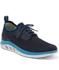 JOHNSTON & MURPHY MOVE Zapatillas Tejidas Punta Lisa Zapatos 59-3809 Azul Marino Talla 10.5