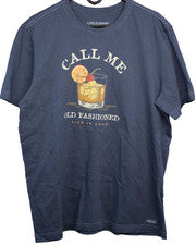 Camiseta trituradora de manga corta Call Me Old Fashioned talla grande nueva con etiquetas