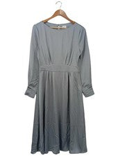 H&M Vestidos Manga Larga Gris Claro Talla 38