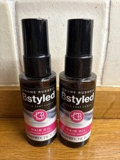 Aceite capilar estilo Jerome Russell BS 2 X 50 ml repone hidratación nuevo Freepost