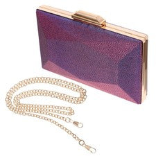 2 piezas Bolso de Noche Dama Teléfono Bolso Presente Portátil Bolso de Hombro Bolso de Banquete