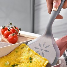 Lebensmittelechter Silikon Omlette Spatel mit Anti-Rutsch-Griff 26,8 x 11,5 cm