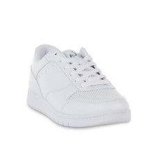 Zapatilla deportiva con cordones Risewear para hombre retrato blanca baloncesto corte bajo