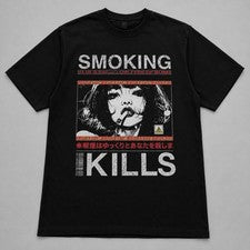 Camiseta Smoking Kills Retro Estilo Manga Gráfica TODAS LAS TALLAS S-4XL