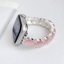 Correa de reloj elástica de piedra de moda para Apple Watch 10 9 8 7 6 5 4 Ultra pulsera