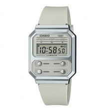 CASIO Orologio Unisex A100WEF-8AEF⎪A100WEF-8A⎪Vintage Beige Garanzia 2 Anni
