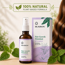 Estimulante del crecimiento del cabello Ikarov 100 % cuidado botánico