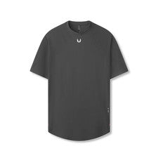 Camiseta ASRV para hombre Laser Vent establecida, estilo # PROSTSS-0948, talla S, gris espacial