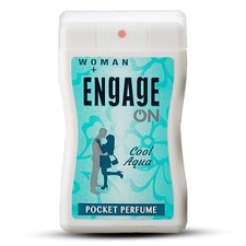 Perfume Engage ON Cool Aqua Pocket Fragancia de Larga Duración 18 ml