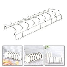 Escurridor de platos de secado de utensilios de cocina de acero inoxidable