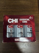 Juego de trío CHI INFRA/infusión de seda y champú y tratamiento cada uno 6 oz/cuidado esencial