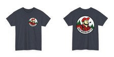 Camiseta gráfica estilo parche Paul Bunyan Bait Co. vintage señuelo de pesca aparejos MN