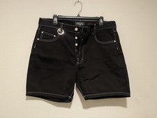 Pantalones cortos vaqueros de esquina negros para hombre Etudes talla 52, 100 % algodón.