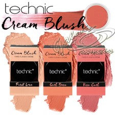 Colorete vegano ligero Technic Cream Blush