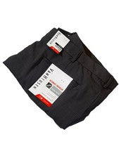 Pantalones de viaje Van Heusen Ultimate para hombre 42x30 frente plano calce ajustado nuevos con etiquetas $65