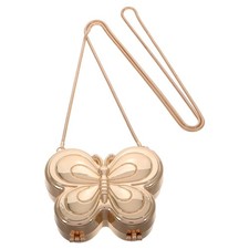 Carteras sin asas de noche para mujer Bolso de mano Bandolera Mariposa Moda