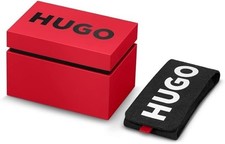 2026 NUEVO RELOJ PRESENTACIÓN RANURA ÚNICA NEGRO/ROJO VERISON HUGO BOSS CAJA DE REGALO