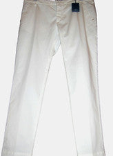 Entre Amis Collection Pantalones casuales Italianos blancos para hombre Talla pantalón US 40 EU 56