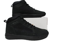 Timberland Allston Zapatilla Deportiva Medio Encaje Negro Nubuck Botas Informales Para Hombres Talla 10.5