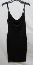 Mini vestido sin mangas negro con capucha frontal de diseño ASOS - talla US 2