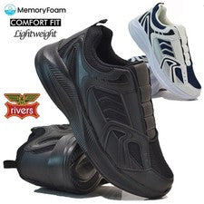 PARA HOMBRES ESPUMA VISCOELÁSTICA SIN CORDONES CAMINAR CORRER CORRER DEPORTES GIMNASIO ENTRENADORES ZAPATOS BOMBAS