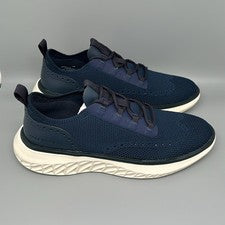Zapatos Cole Haan ZG WFA Stitchlite Azul Marino C36616 Para Hombre Talla 11 NUEVO