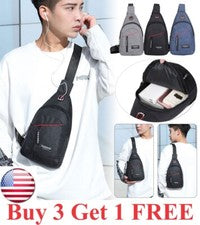 Hombres Moda Multifunción Bolso de Hombro Bandolera Eslinga Senderismo Viaje Ciclismo Bolso