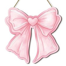 Decoración colgante de pared con arco rosa de madera para habitación de niñas moderna minimalista decoración del hogar