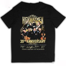Camiseta The Highwaymen 39 Aniversario 1985-2024 Than You For The Memories TT91